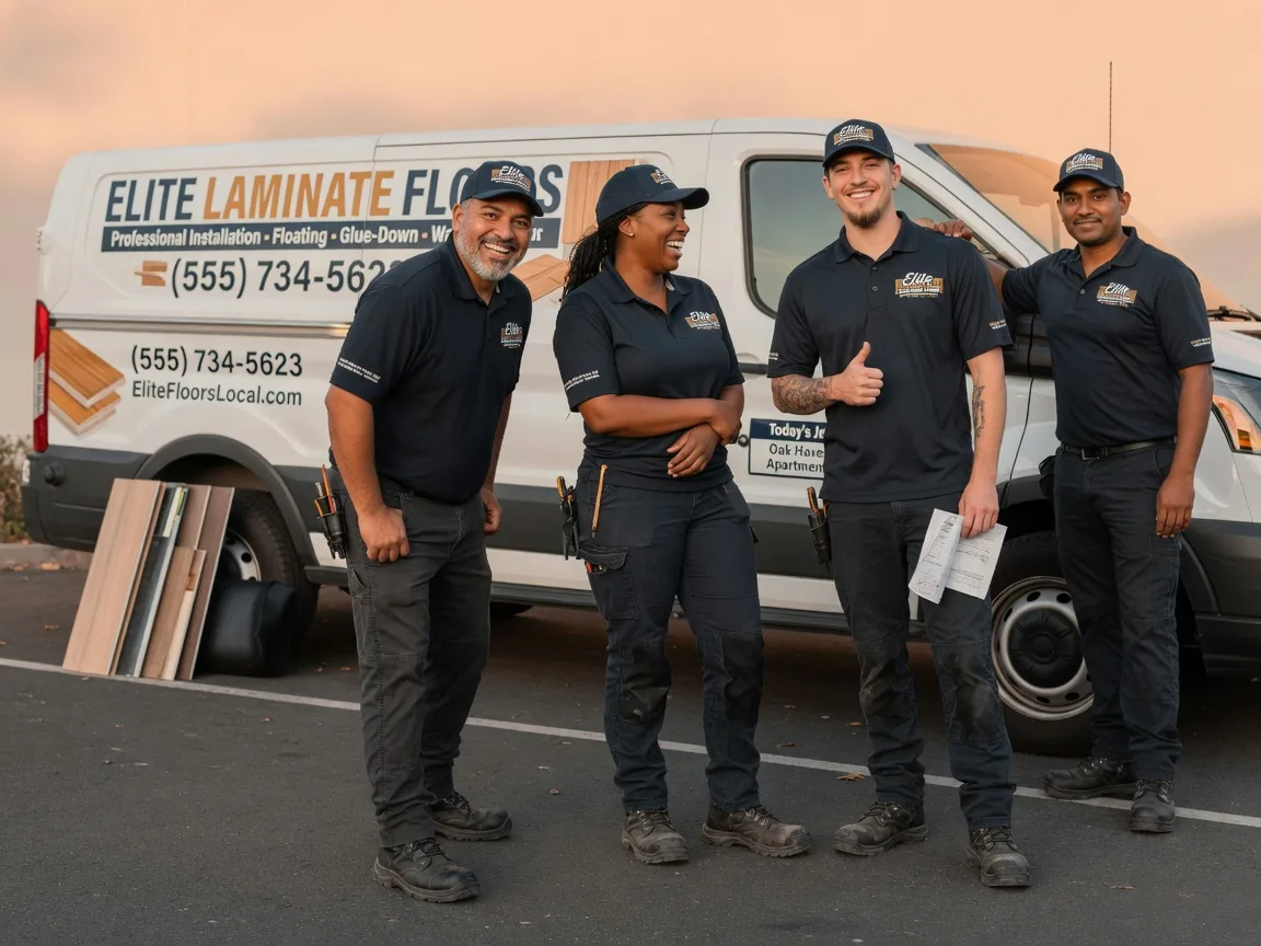 Laminate flooring installation company in Ellendale, ND